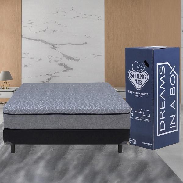 COLCHON QUEEN SIZE SPRING AIR HYBRID EN CAJA