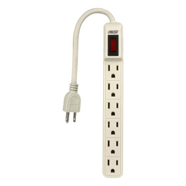 BARRA MULTICONTACTO 6 ENTRADAS AKSI