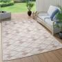 TAPETE GINA PARA EXTERIOR 160 X 230 CM ROSA