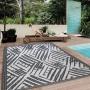 TAPETE ARIA PARA EXTERIOR 240 X 330 CM GRIS