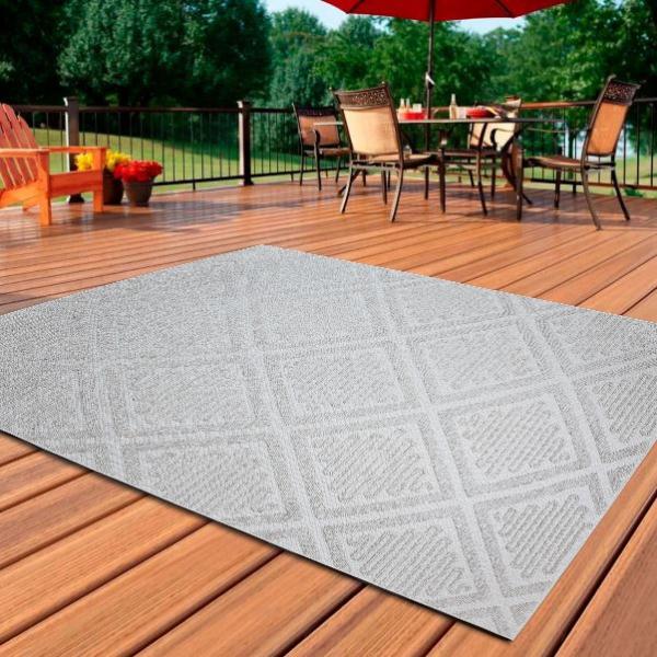TAPETE FORZA PARA EXTERIOR 240 X 330 CM BEIGE