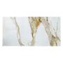 PANEL DE PVC ACABADO MÁRMOL COLOR BLANCO CALACATTA GOLD 122 X 244 CM