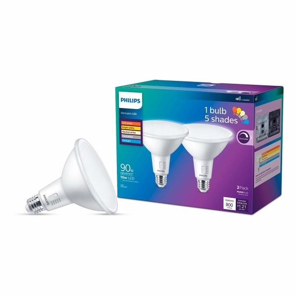 FOCO LED ATENUABLE CON FORMA PAR38 Y UNA BASE E26