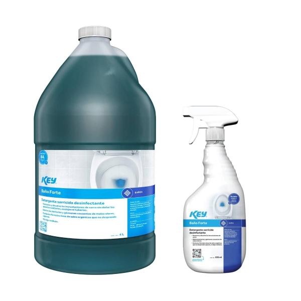 PAQUETE KEY BAÑO FORTE 4L/650 ML