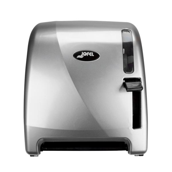 Despachador de toalla en rollo con palanca futura silver