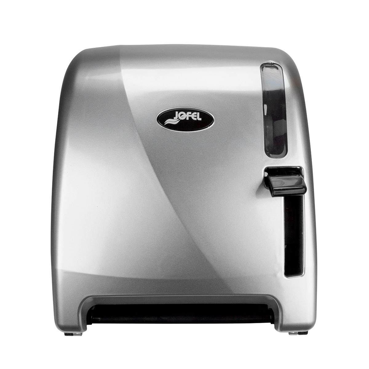 Despachador de toalla en rollo con palanca futura silver