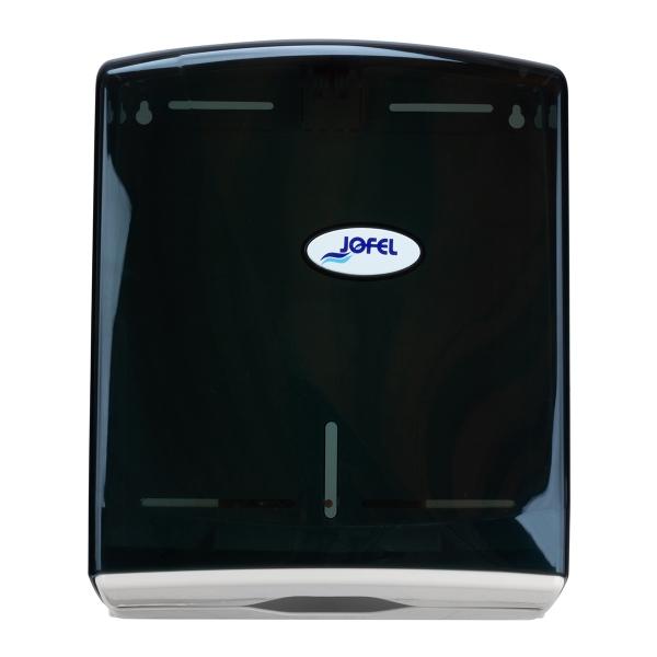 Despachador de toalla interdoblada Z futura humo