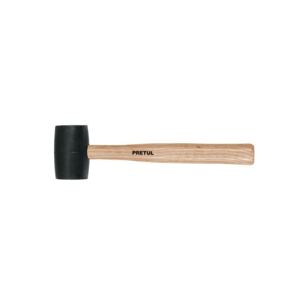 MAZO DE HULE 16 OZ MANGO DE MADERA