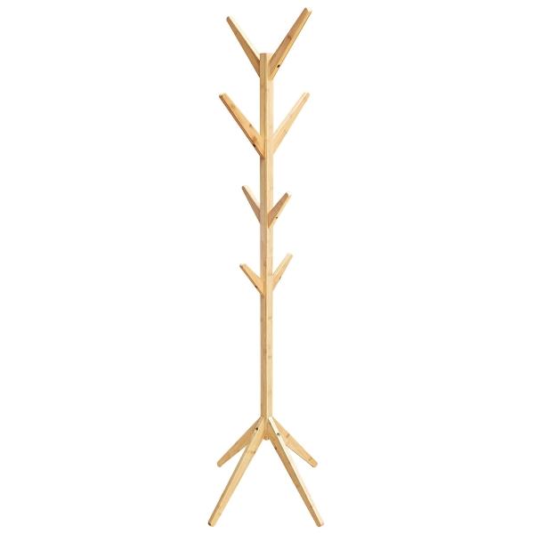 PERCHERTO DE BAMBÚ 8 GANCHOS