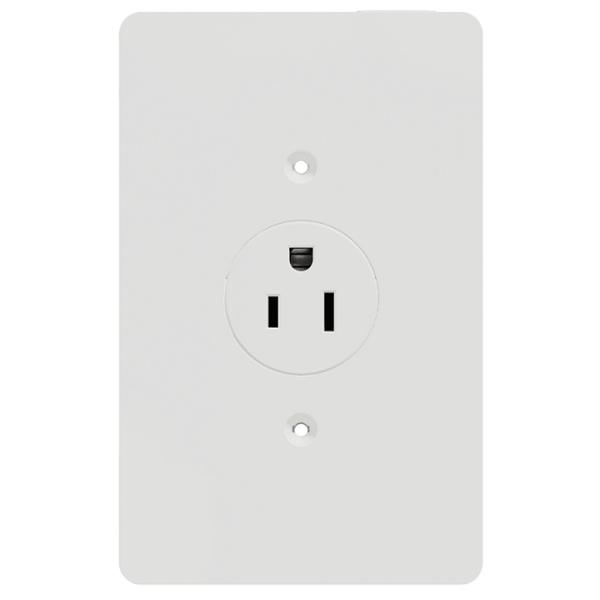 CONTACTO SENCILLO DE 15A CON PLACA BLANCO | The Home Depot México