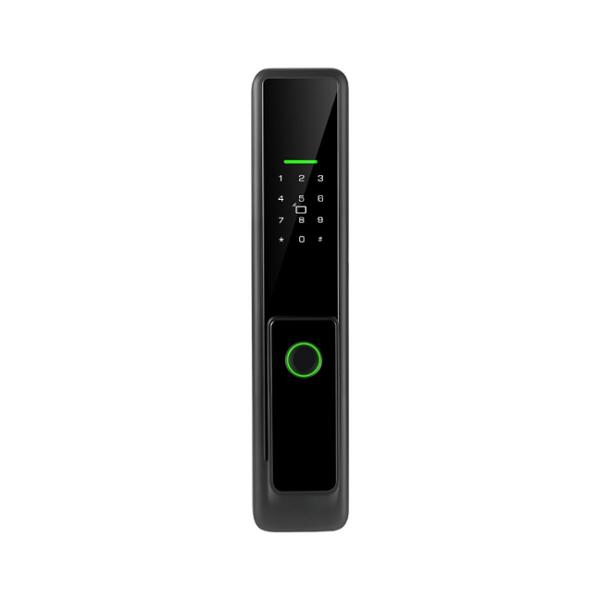 CERRADURA ELECTRÓNICA DE EMBUTIR WIFI - NEGRO MATE
