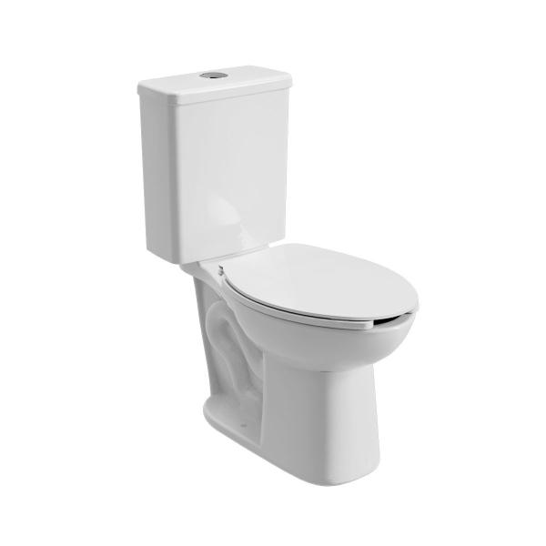 SANITARIO SUSTENTA TAZA TANQUE ECOLÓGICO ASIENTO CIERRE ESTÁNDAR COLOR BLANCO