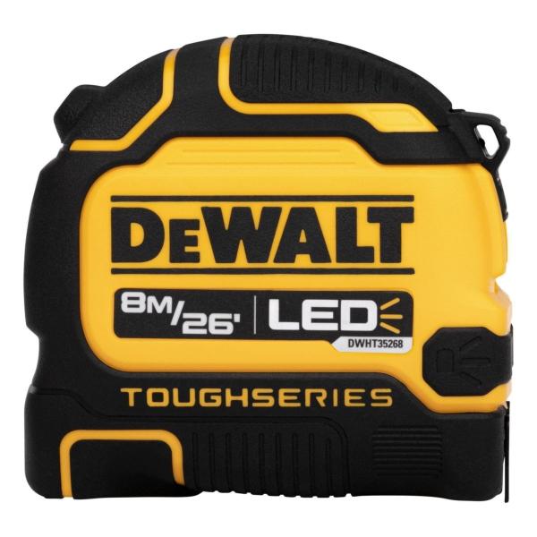 CINTA MÉTRICA CON LUZ LED TOUGHSERIES DE 8 M