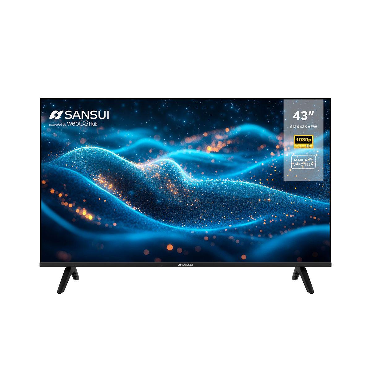 Pantalla sansui 43" fhd webos smx43kafw