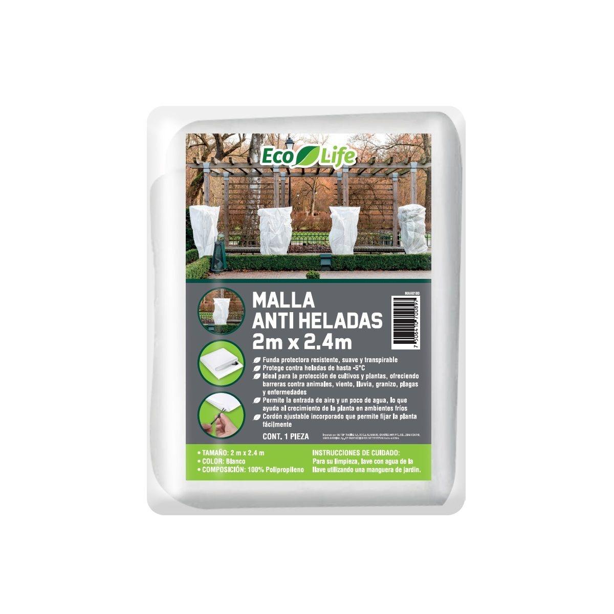 Malla antihelada 2 m x 2.4 m ecolife