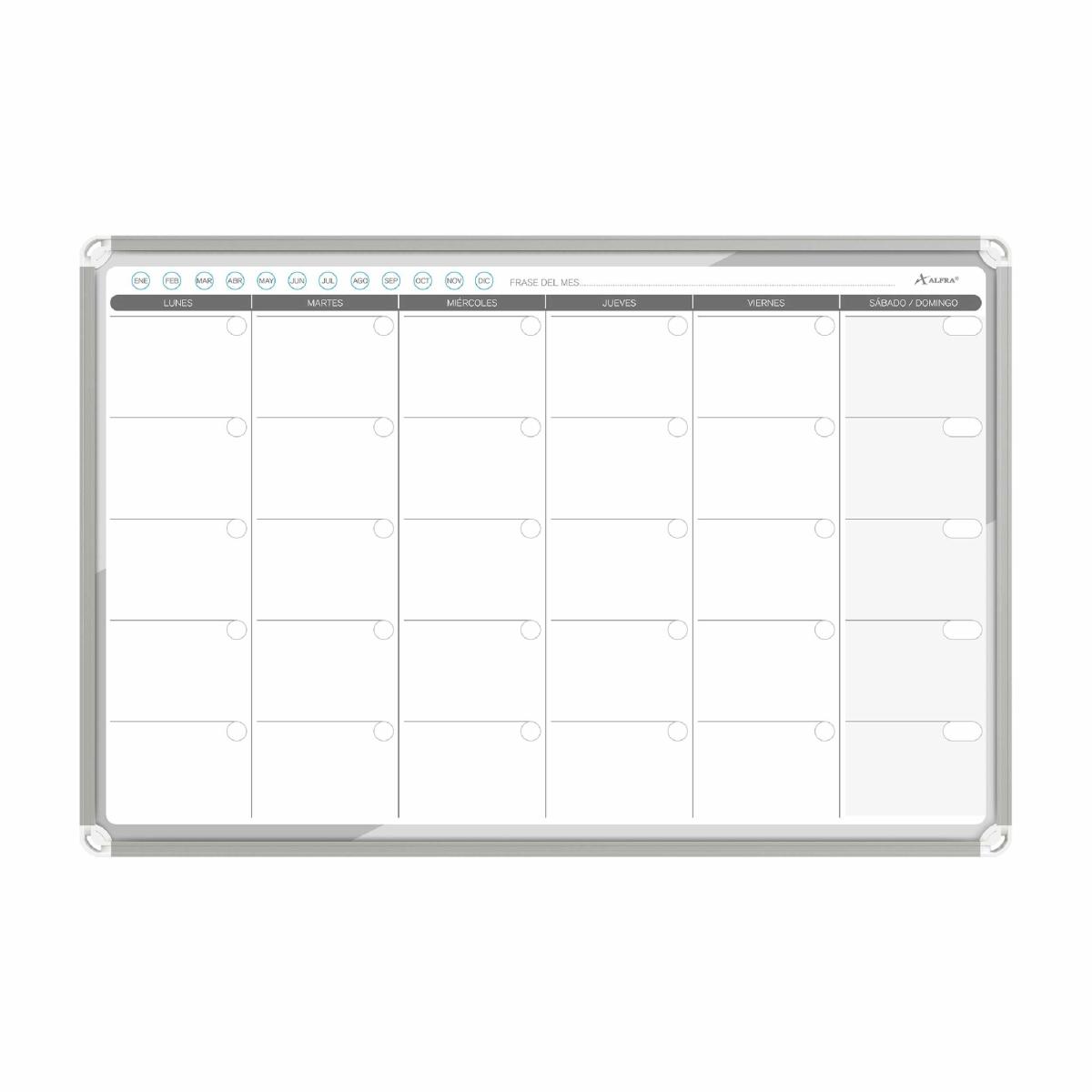 Pintarron planeador master board 60 x 90 cm