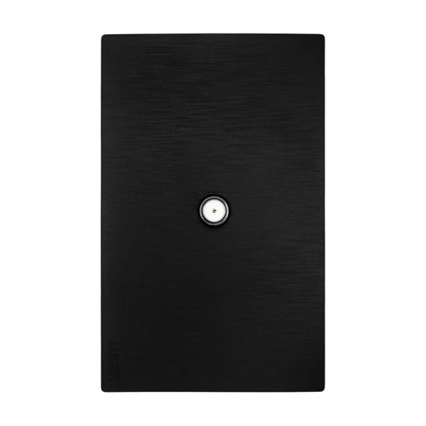 PLACA PLANA CON TOMA PARA TELEVISIÓN