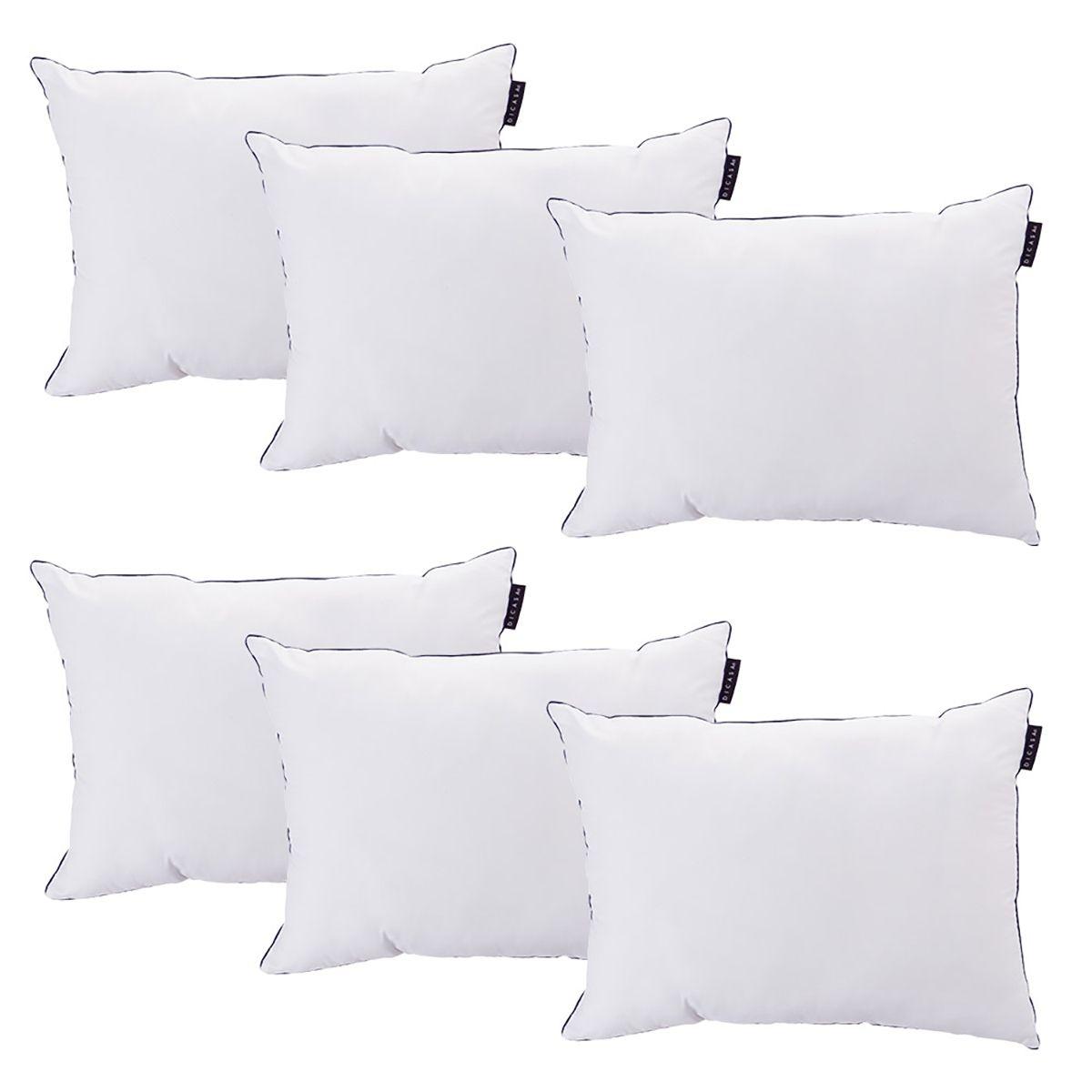 Almohada dicasa one pack de 6 (6 almohadas)