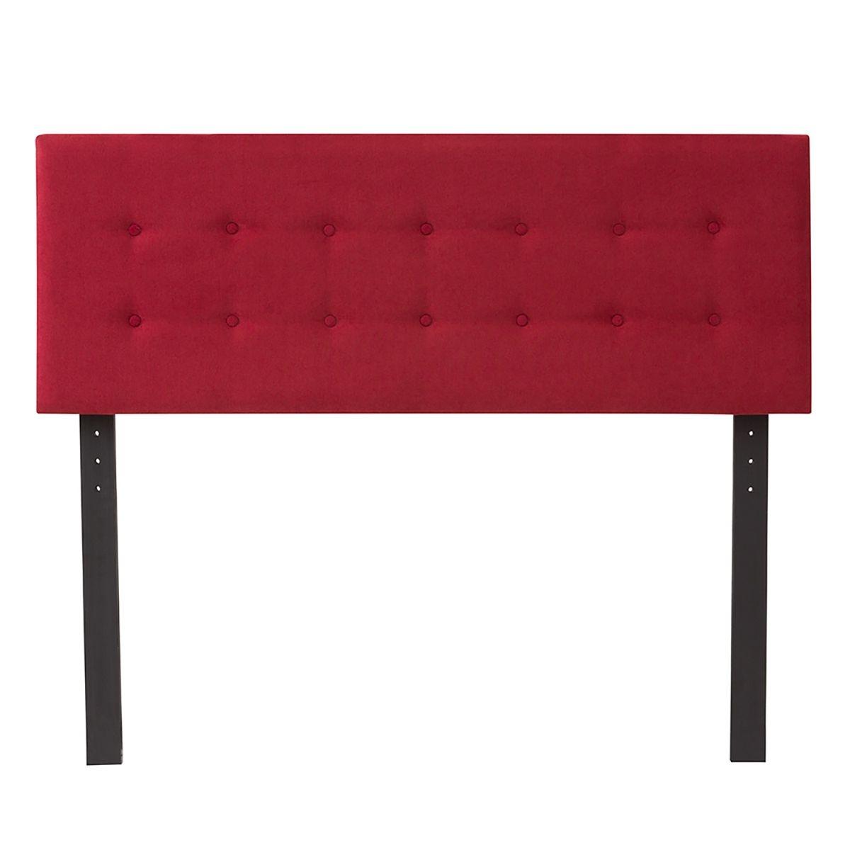 Cabecera king size dicasa bilbao color rojo