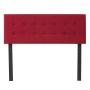 CABECERA INDIVIDUAL DICASA BILBAO COLOR ROJO