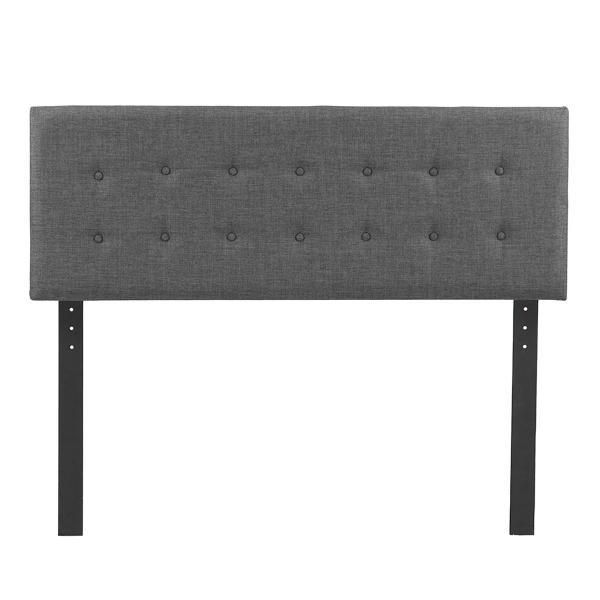 CABECERA KING SIZE DICASA BILBAO COLOR GRIS OSCURO