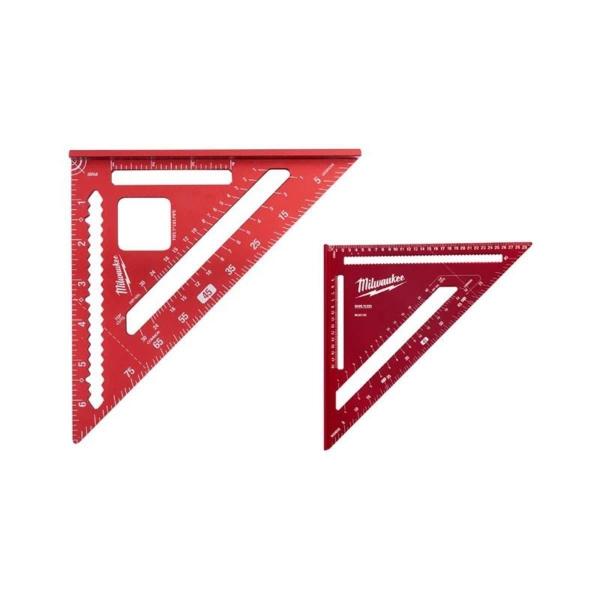 COMBO DE DOS ESCUADRAS DE 12 Y 7 PULGADAS