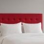 CABECERA QUEEN SIZE BILBAO MINIMALISTA ROJA