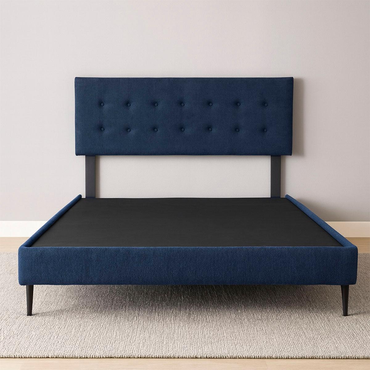 Cabecera individual dicasa bilbao azul +base cama slim