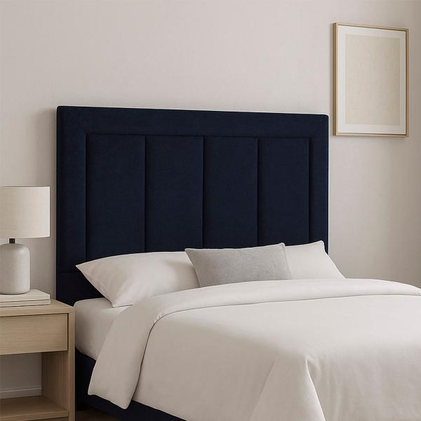 CABECERA INDIVIDUAL DICASA DAVOS COLOR AZUL + BOX