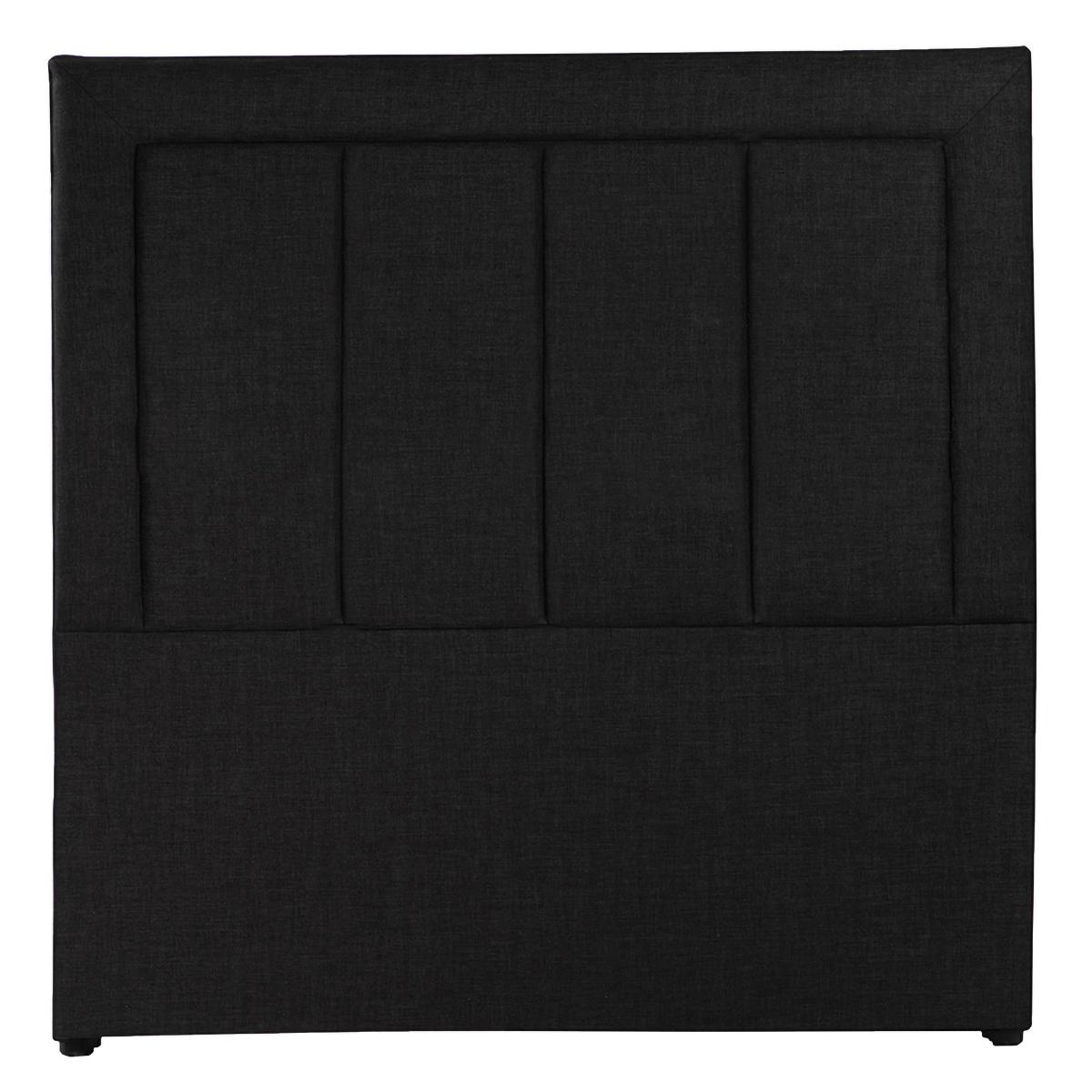 Cabecera matrimonial davos color negro