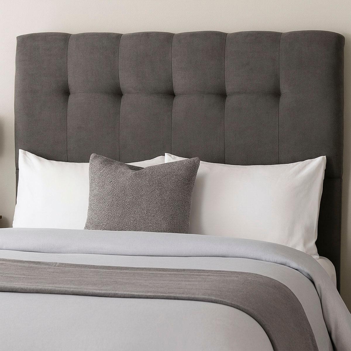 Cabecera individual nube color gris