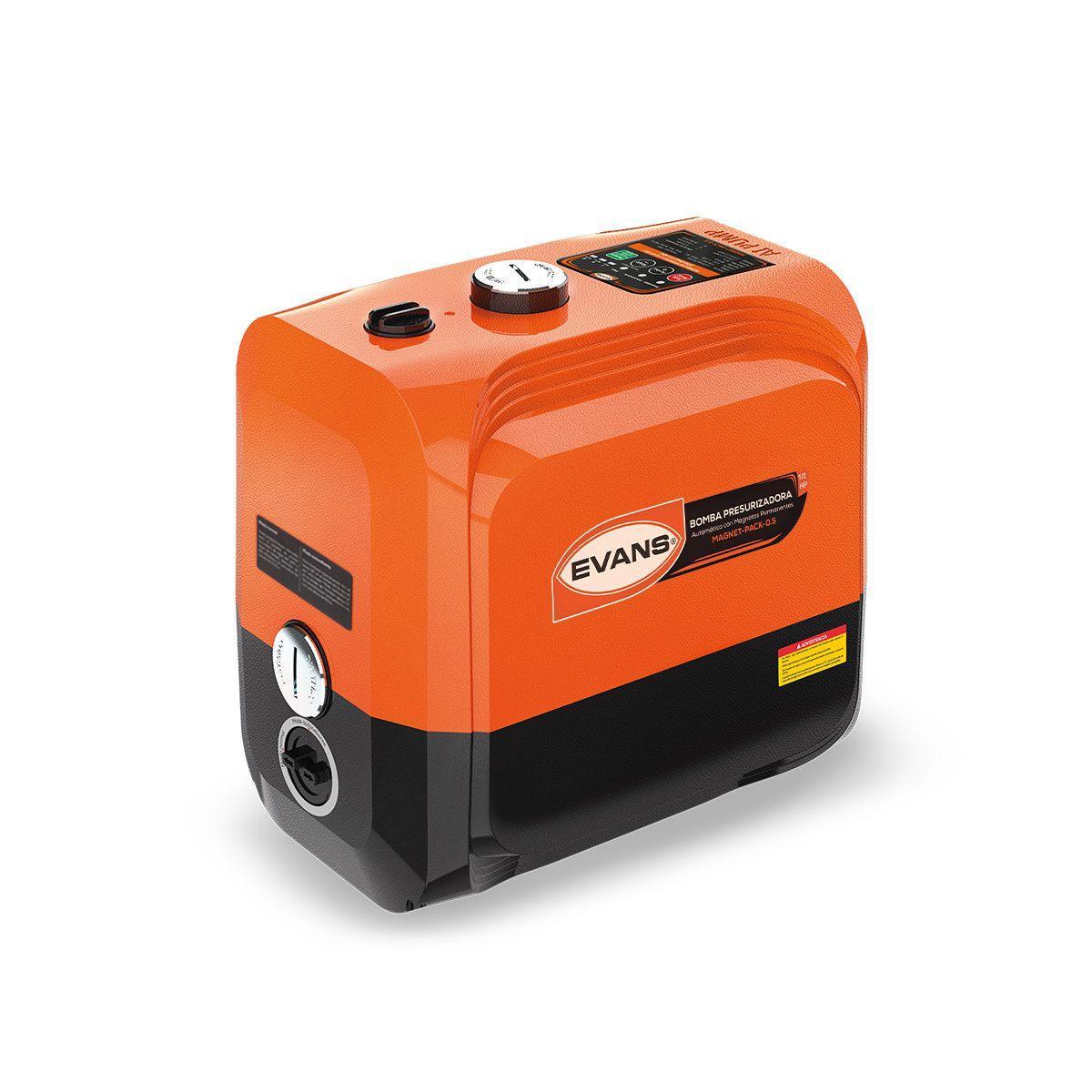 Bomba presurizadora automática de 1/2 hp con magnetos permanentes