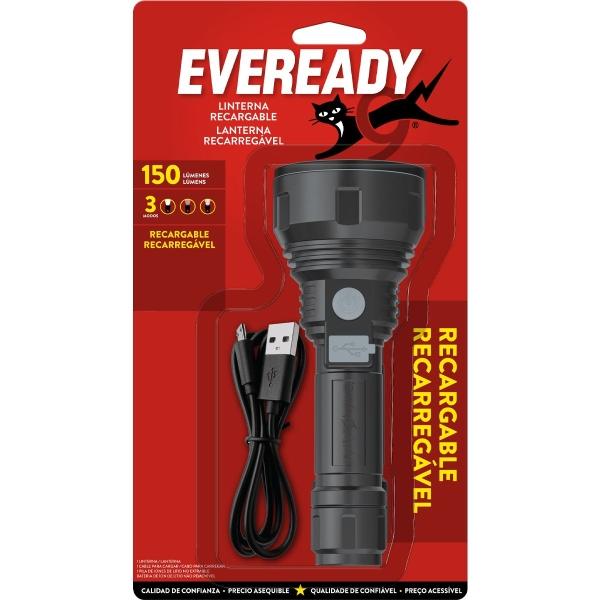 LINTERNA DE MANO EVEREADY RECARGABLE 150 L