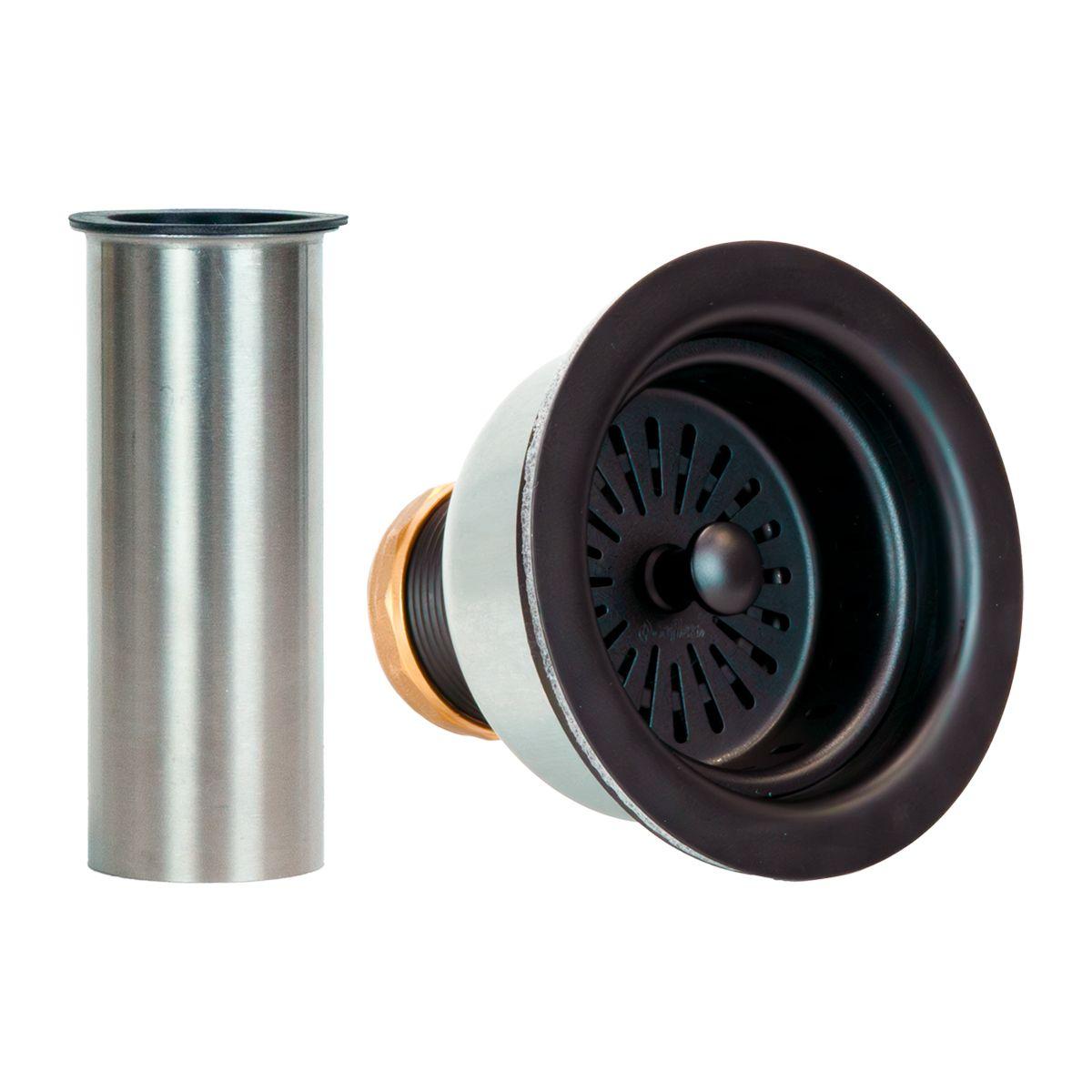 Contracanasta premium negro mate para fregadero