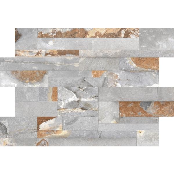 MURO CERÁMICO VARELA 30 X 45 CM GRIS TIPO PIEDRA CAJA CON 1.88 M2