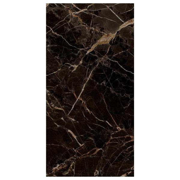 PISO PORCELANATO MANALÍ 60 X 120 CM BLACK TIPO MÁRMOL CAJA CON 1.44 M2