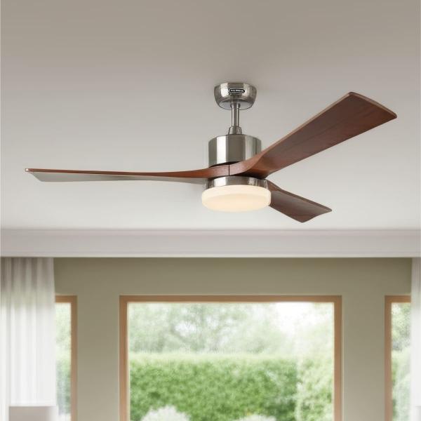 VENTILADOR DE TECHO CAVA 52 "PLATEADO