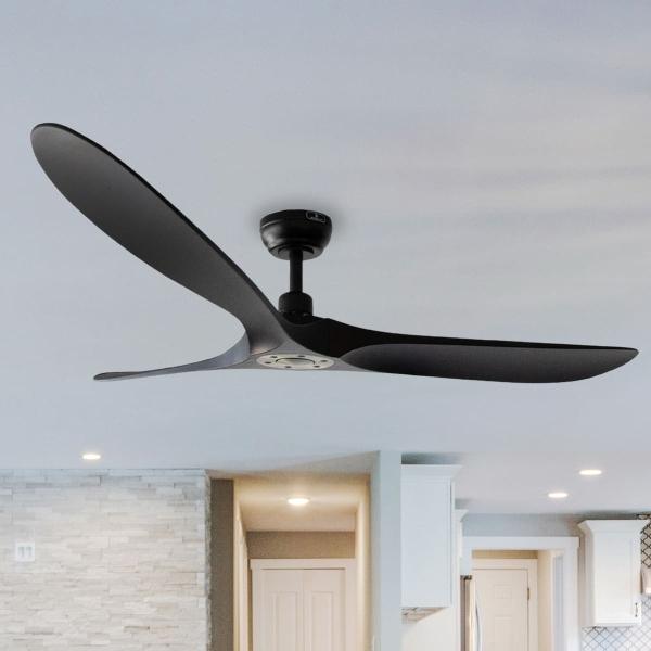 VENTILADOR DE TECHO PHANTOM 60" NEGRO