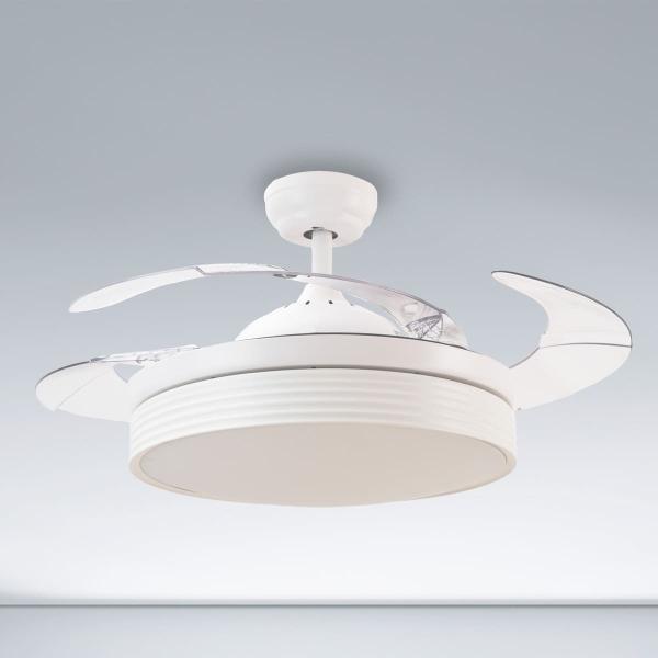 VENTILADOR DE TECHO PIATTO 42" BLANCO