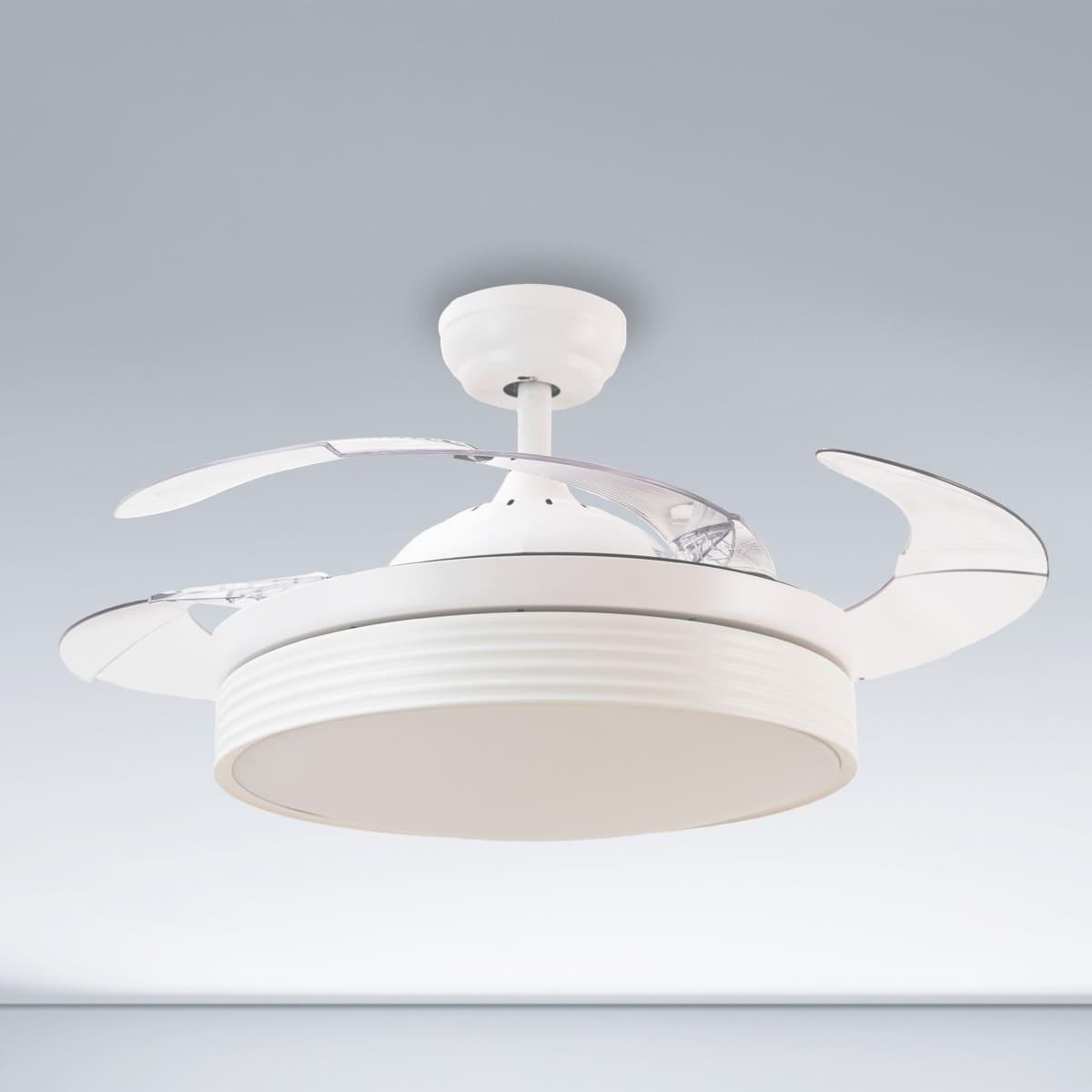 Ventilador de techo piatto 42" blanco