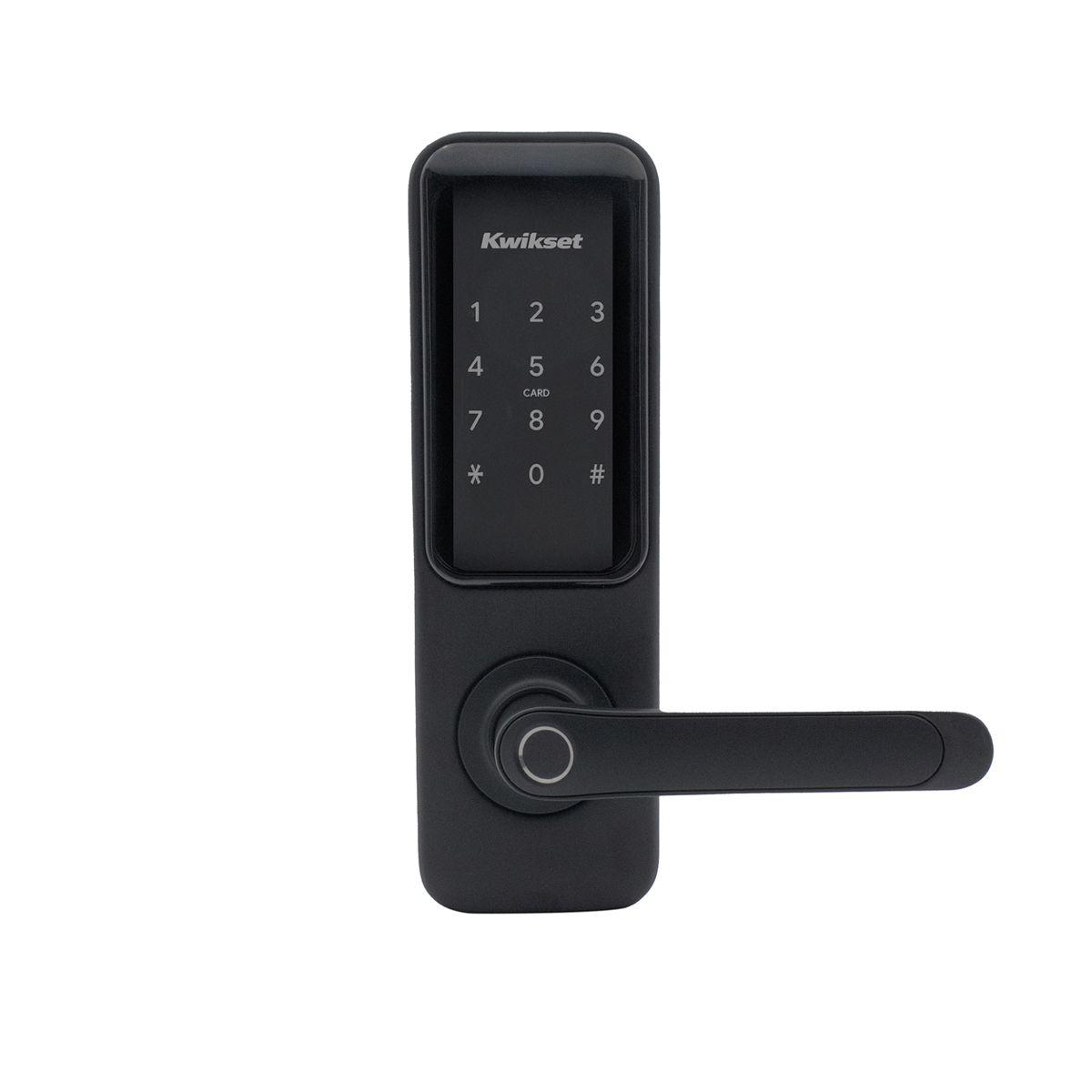 Cerradura electrónica tubular sirius kwikset negro mate
