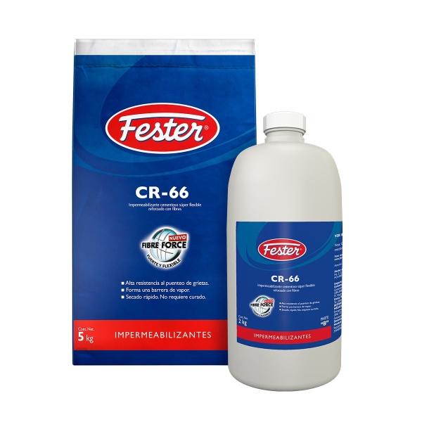 IMPERMEABILIZANTE FESTER CR-66 GRIS 14 KG