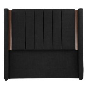 CABECERA QUEEN SIZE DICASA LINZ COLOR NEGRO