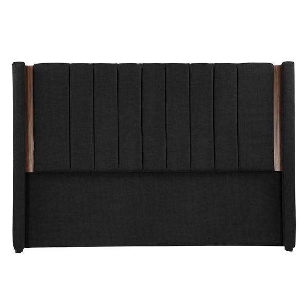 CABECERA KING SIZE DICASA LINZ COLOR NEGRO