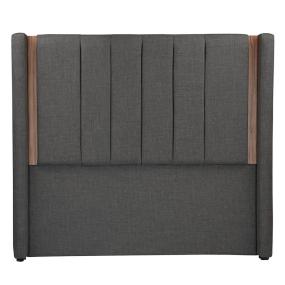 CABECERA QUEEN SIZE DICASA LINZ COLOR GRIS