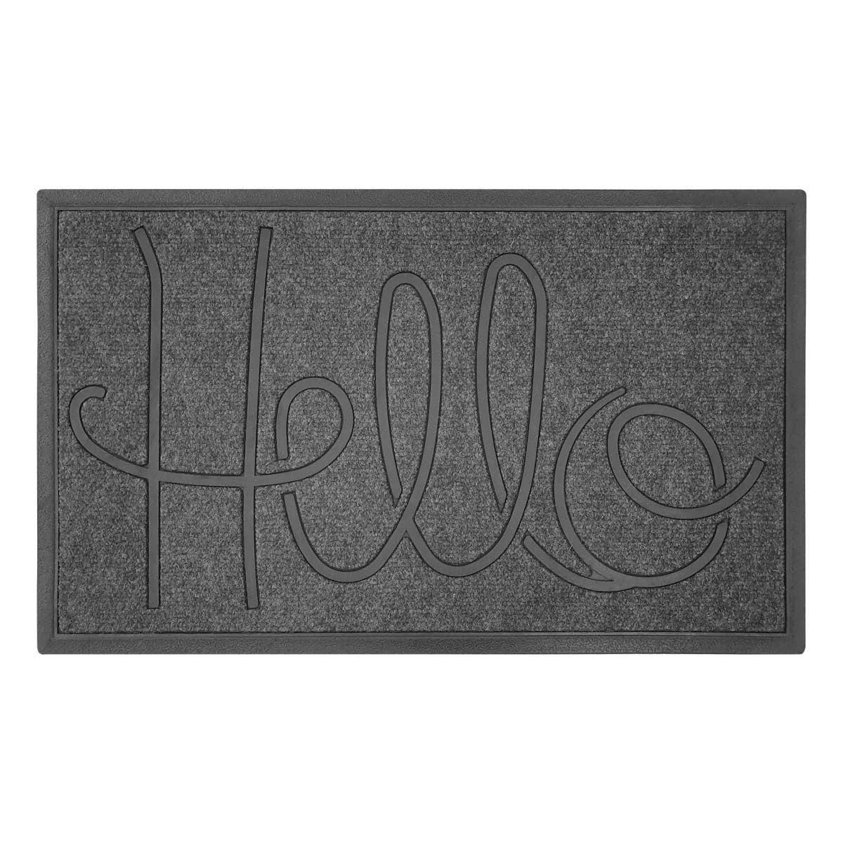 Tapete grabado hello 45 x 75 cm