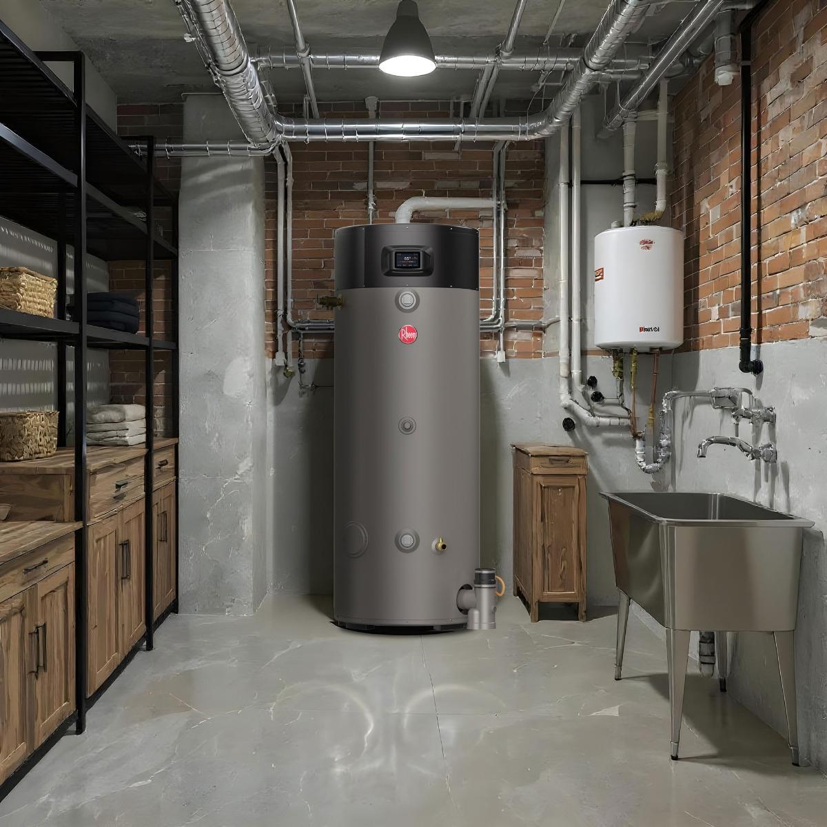 CALENTADOR DE AGUA DE DEPÓSITO TRITON 100 GAL GAS NATURAL | The Home ...