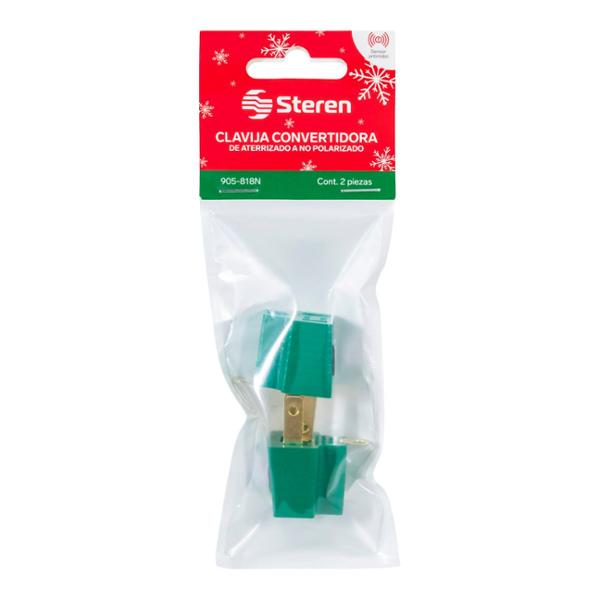 JUEGO DE CLAVIJA CONVERTIDORA 2 PIEZAS