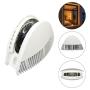 LÁMPARA DECORATIVA DE SOBREPONER EN MURO LED, LUZ CALIDA, 9W, COLOR BLANCO