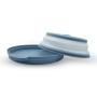 JUEGO DE CUBIERTA PLEGABLE Y PLATO PARA MICROONDAS